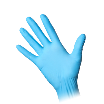 Blue Nitrile Gloves size S Naturex 100pcs