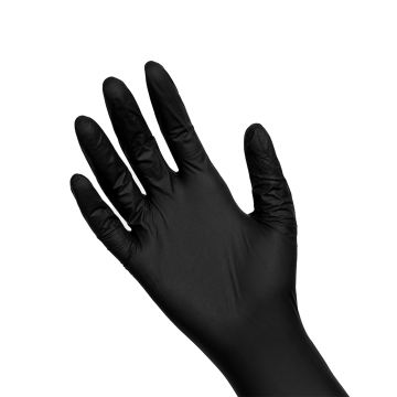 Black Nitrile Gloves size S Foreal 100pcs