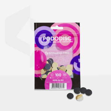 Spare PODODISC S Grit 100 - 50 Pieces PDFS15/100