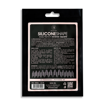Silicone Shape Easy French Reverse Square