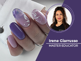 Video tutorial tecnica nail art sottovetro - Master Musa Irene Giarrusso