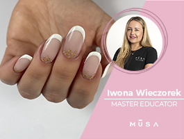 Videotutorial nail art elegante - Master Musa Iwona Wieczorek