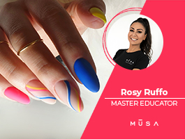 Video tutorial Neon pop nail art - Master Musa Rosy Ruffo