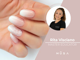 Video Tutorial Nail art stamping plate Lace - Master Musa Rita Visciano