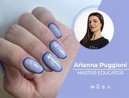 Video tutorial Color base lavanda - Maser Musa Arianna Puggioni